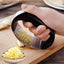 Stainless Steel Garlic Press – Manual Garlic Masher