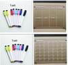 Acrylic Magnetic Dry Wipe Plate Calendar For Refrigerators