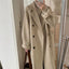 Women's Woolen Double-Breasted Coat – Slim Fit