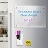 Magnetic Weekly Dry Erase Board