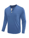 Men's long-sleeved t-shirt foreign trade t-shirt solid color bottoming shirt