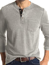 Men's long-sleeved t-shirt foreign trade t-shirt solid color bottoming shirt